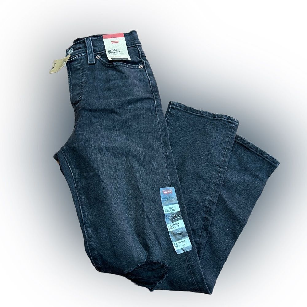 Levi’s Wedgie Straight High Rise Jeans NWT